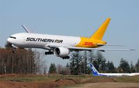 N714SA @ KPAE - KPAE/PAE N714SA did this very nice low waving flyby prior to departing on delivery to KLAX.