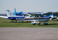 N13243 @ EGLM - Cessna Skyhawk II arriving at White Waltham - by moxy