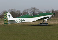 G-OJVA @ EGSV - Arriving for the fly in. - by Matt Varley