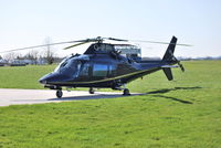 G-IFRH @ EGTB - Augusta A109C at Wycombe Air Park. Ex N637CG - by moxy