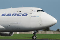 F-GIUC @ EIDW - Operating AFR 6807 this B744F is seen about to depart off Rwy 10.