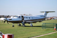D-FCGH @ EGLD - Pilatus PC-12/45 at Denham - by moxy