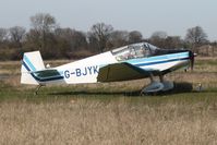 G-BJYK @ EGSV - Just arrived. - by Graham Reeve