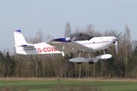 G-CGVZ @ EGSV - About to touch down. - by Graham Reeve