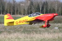 G-RVAN @ EGSV - About to touch down. - by Graham Reeve
