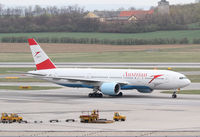 OE-LPD @ LOWW - Austrian Airlines Boeing 777 - by Thomas Ranner