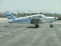 N38700 @ POC - Parked in the east transient parking area - by Helicopterfriend