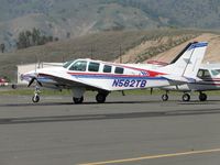 N582TB @ POC - Just pulled into transient parking - by Helicopterfriend