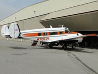 N700TN @ CNO - Parked at a hanger - by Helicopterfriend