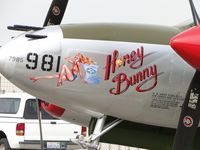 N7723C @ CNO - Nose art - by Helicopterfriend