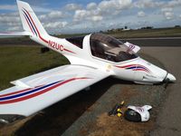 N2UC @ O88 - Nose-gear collapse. - by Geno