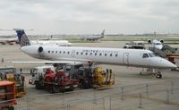 N22971 @ KORD - EMB-145LR - by Mark Pasqualino