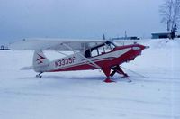 N3335P - N3335P in Fairbanks, AK circa late 1950s early 1960s. Owned then by George Cooper of Fairbanks. - by Greg Cooper (from George Cooper archives)