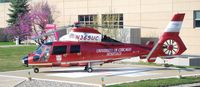 N365UC @ BEH - Picking up patient at lakeland Hospital, Saint Joseph, MI 49085 - by Mark Parren 269-429-4088