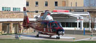 N365UC @ BEH - Picking up patient at lakeland Hospital, Saint Joseph, MI 49085 - by Mark Parren 269-429-4088