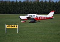 G-BOYH @ EGLM - Cherokee Warrior Ex N8795F at White Waltham - by moxy