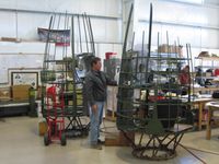 44-85813 @ I74 - Engine nacelles under construction - by Bob Simmermon