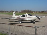 N2184N @ LHQ - On the ramp at Lancaster, Ohio - by Bob Simmermon
