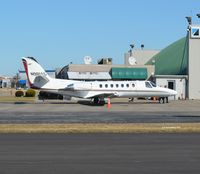 N981AG @ BKL - N981AG seen at Landmark Aviation at KBKL. - by aeroplanepics0112