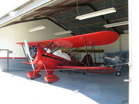 N17445 @ SZP - 1931 Waco QCF as NC17445, Continental W670 165 Hp radial, NACA Clark Y airfoils, 4 ailerons, 3 place, good short field performer. One of just 34 built. Original price $4.985 faf. - by Doug Robertson