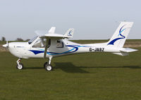 G-JABZ @ EGSV - About to depart the fly in.