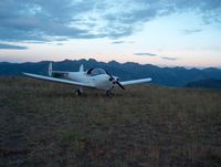 N93890 @ 25U - At Memaloose (6700') near Joseph, OR, September, 2001
Seven Devils of Idaho in background - by Owner/pilot Thomas Hammer