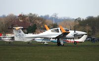 G-DJET @ EGLD - Ex: OE-VPW > G-DJET - Originally owned to, Diamond Aircraft UK Ltd in March 2006 & then owned to, Papa Bravo Aviation Ltd since April 2010, & currently with, Diamond Executive Aviation Ltd, since May 2012