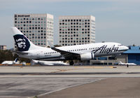 N644AS @ KSNA - N664AS taking off from RWY 19R