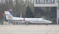N801QS @ KRFD - Cessna 560 - by Mark Pasqualino