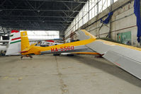 HA-5560 @ LHBS - in the hangar at Budaörs