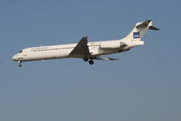 SE-DMK @ EBBR - Flight SK593 is descending to RWY 25L