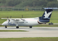 C-FCJE @ YVR - Taxi to the runway from Vancouver Airport - by Willem Göebel