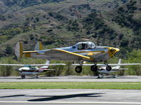 N99711 @ SZP - 1946 ERCO Ercoupe 415-D, Continental O-200 100 Hp, takeoff Rwy 22 - by Doug Robertson
