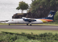 V2-LFU @ TLPC - Taxi on the turning point of the airstrip of st Lucia - by Willem Göebel
