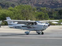 N5199J @ SZP - 2002 Cessna 172S SKYHAWK SP, Lycoming IO-360-L2A 180 Hp, CS prop, landing roll Rwy 22 - by Doug Robertson