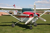 G-AYCJ @ EGBR - Cessna TP206D Super Skylane, Breighton Airfield's 2012 April Fools Fly-In. - by Malcolm Clarke