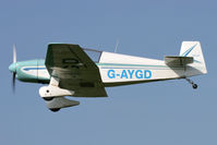 G-AYGD @ EGBR - CEA Jodel DR1050 Sicile, Breighton Airfield's 2012 April Fools Fly-In. - by Malcolm Clarke