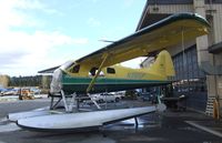 N985P @ S60 - De Havilland Canada DHC-2 Beaver on floats (minus engine) at Kenmore Air Harbor, Kenmore WA