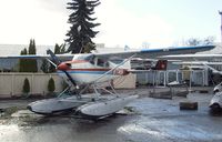 N7749A @ S60 - Cessna 180 Skywagon on floats at Kenmore Air Harbor, Kenmore WA