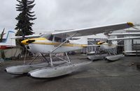N2849K @ S60 - Cessna 180k Skywagon on floats at Kenmore Air Harbor, Kenmore WA