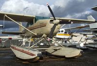 N206EJ @ S60 - Cessna U206F Stationair on floats at Kenmore Air Harbor, Kenmore WA