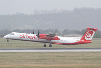 D-ABQD @ LOWW - Air Berlin DHC 8 - by Thomas Ranner