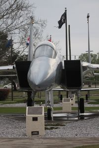 74-0095 @ KPAM - On display at Tyndall AFB - by Mark Silvestri