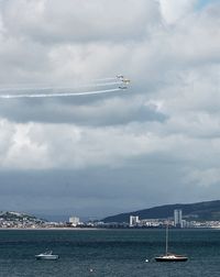 G-YFUT - Off airport. Team Osprey led by G-YFUT displaying at the 2011 Mumbles Navy Days, Swansea Bay, Wales, UK. - by Roger Winser