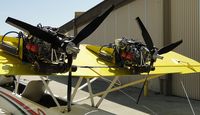 N93PG @ CNO - Twin Rotax 914 pushers, turbo-charged, four-cylinder, horizontally opposed aircraft engine with air-cooled cylinders and water-cooled cylinder heads. - by Helicopterfriend