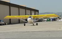 N93PG @ CNO - Taxiing from hanger - by Helicopterfriend