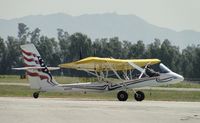 N93PG @ CNO - Taxiing towards taxiway Alpha - by Helicopterfriend