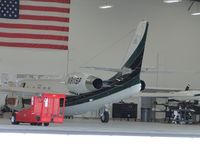 N911SP @ POC - Parked in Howard Aviation hanger - by Helicopterfriend