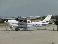 N2477Y @ CNO - Tied down and parked south of the tower - by Helicopterfriend