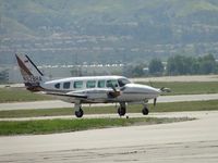 N628HA @ CNO - Stopped on taxiay Kilo awaiting permission to proceed - by Helicopterfriend